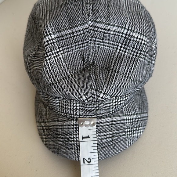 Barts Black and White Plaid Hat - Picture 16 of 16